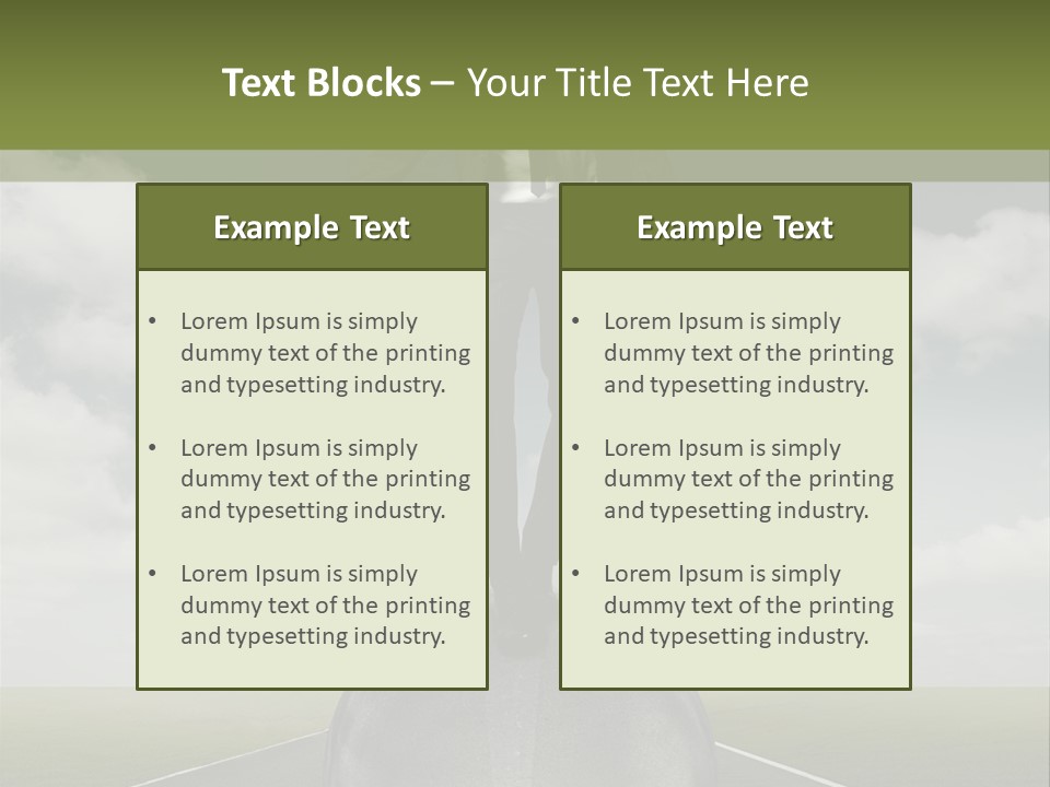 Concentration Success Security PowerPoint Template