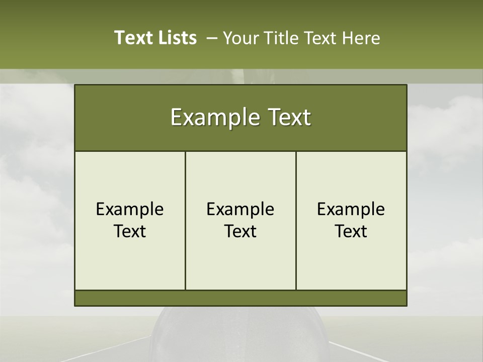 Concentration Success Security PowerPoint Template