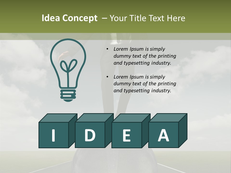 Concentration Success Security PowerPoint Template