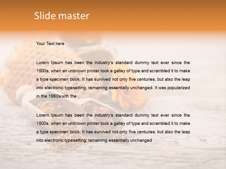 Medicine Combing Apiculture PowerPoint Template