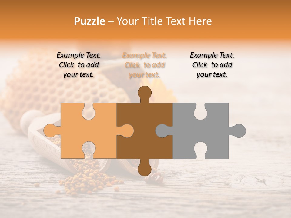 Medicine Combing Apiculture PowerPoint Template