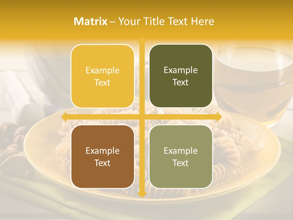 Gourmet Course Cuisine PowerPoint Template