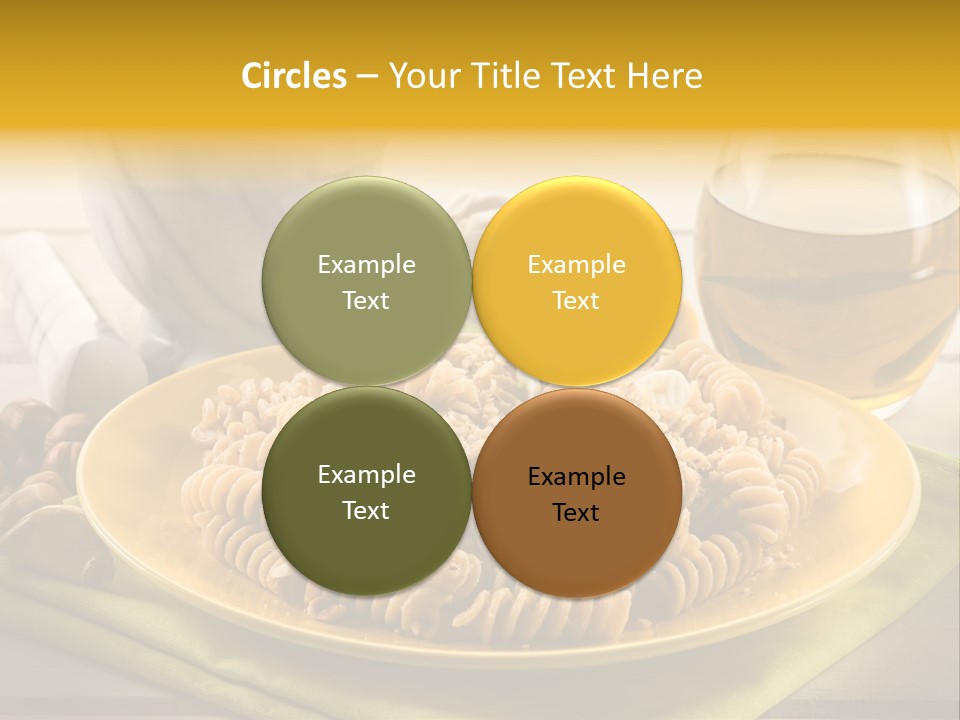 Gourmet Course Cuisine PowerPoint Template