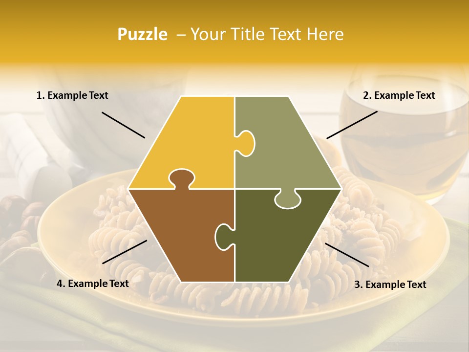 Gourmet Course Cuisine PowerPoint Template