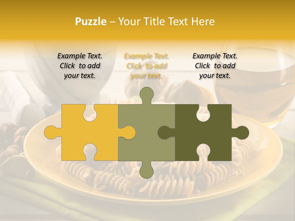 Gourmet Course Cuisine PowerPoint Template