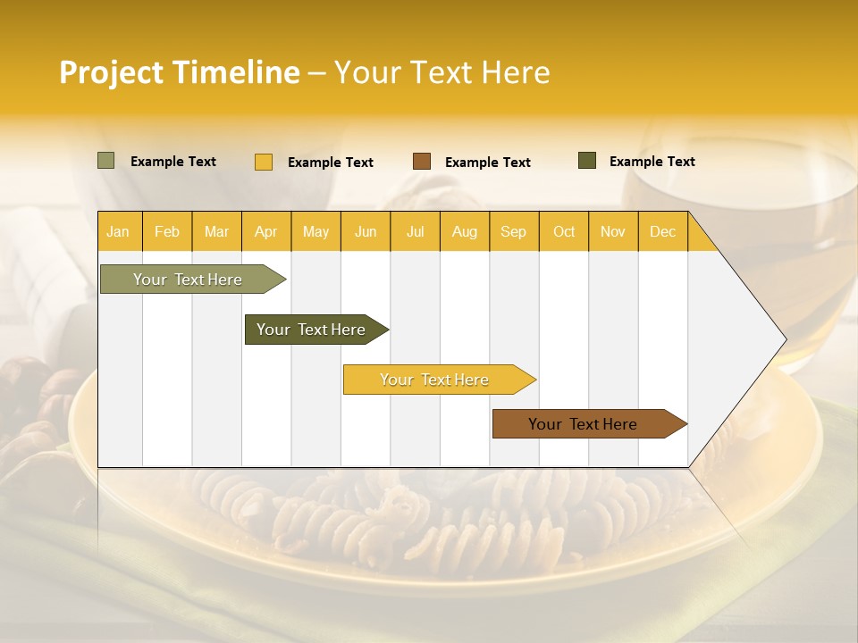 Gourmet Course Cuisine PowerPoint Template