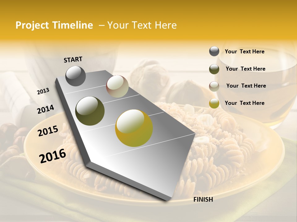 Gourmet Course Cuisine PowerPoint Template