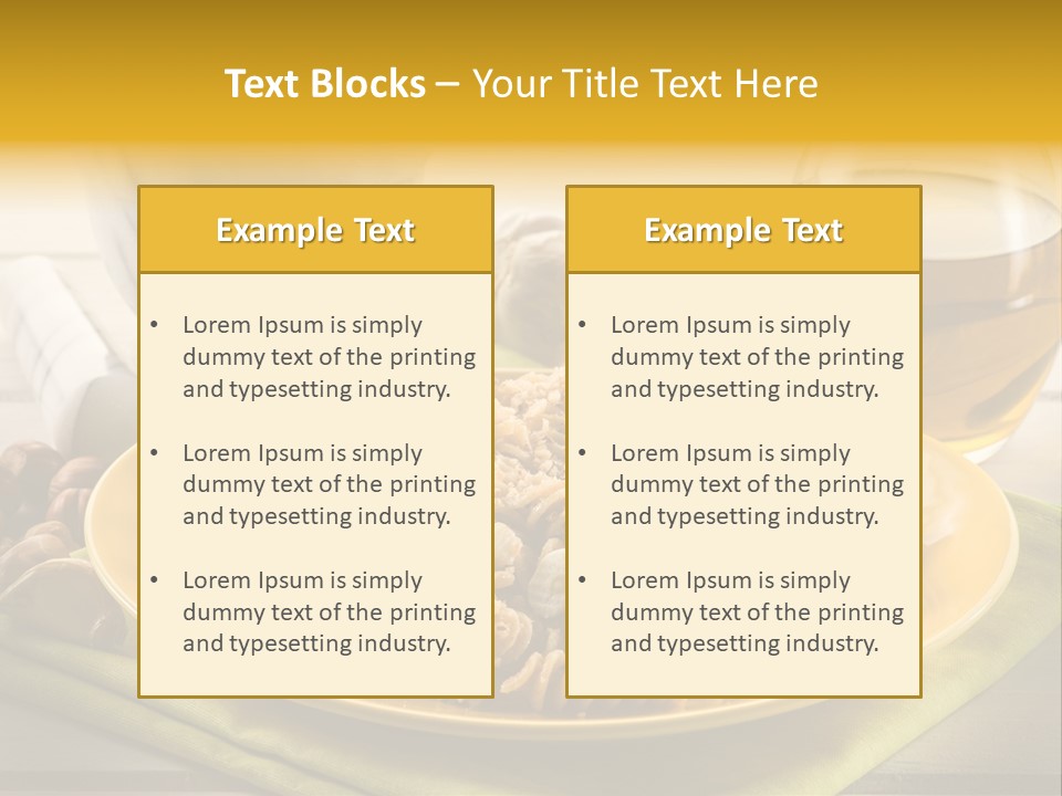 Gourmet Course Cuisine PowerPoint Template
