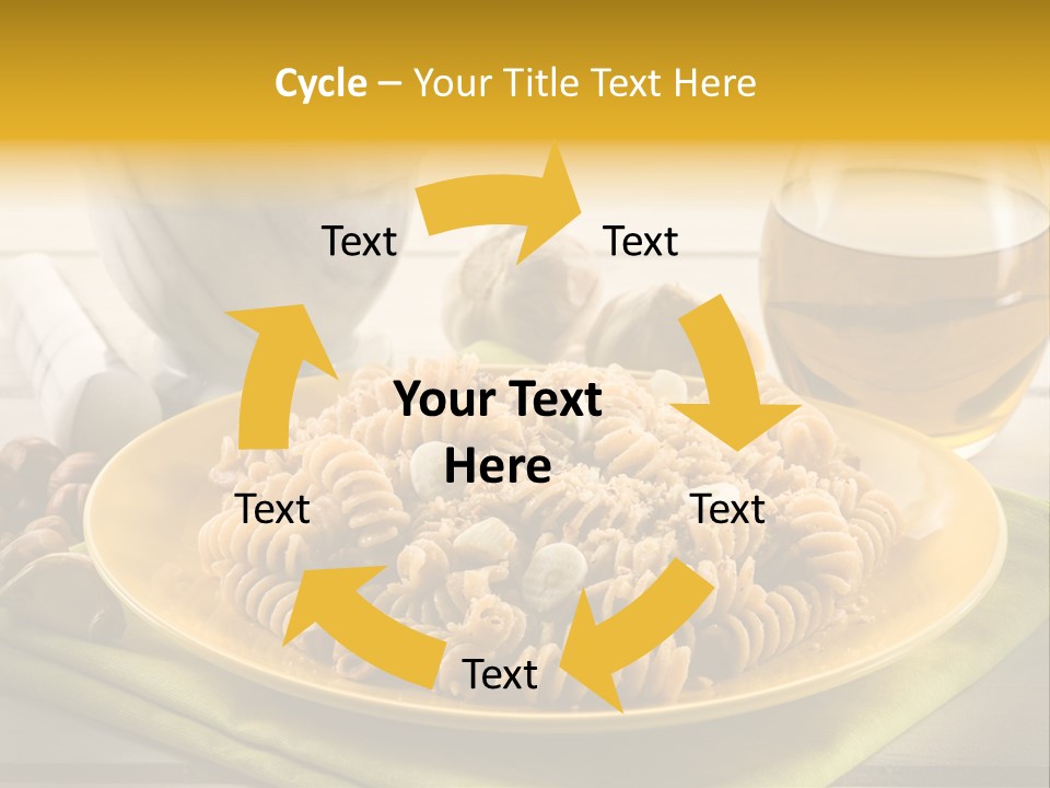 Gourmet Course Cuisine PowerPoint Template