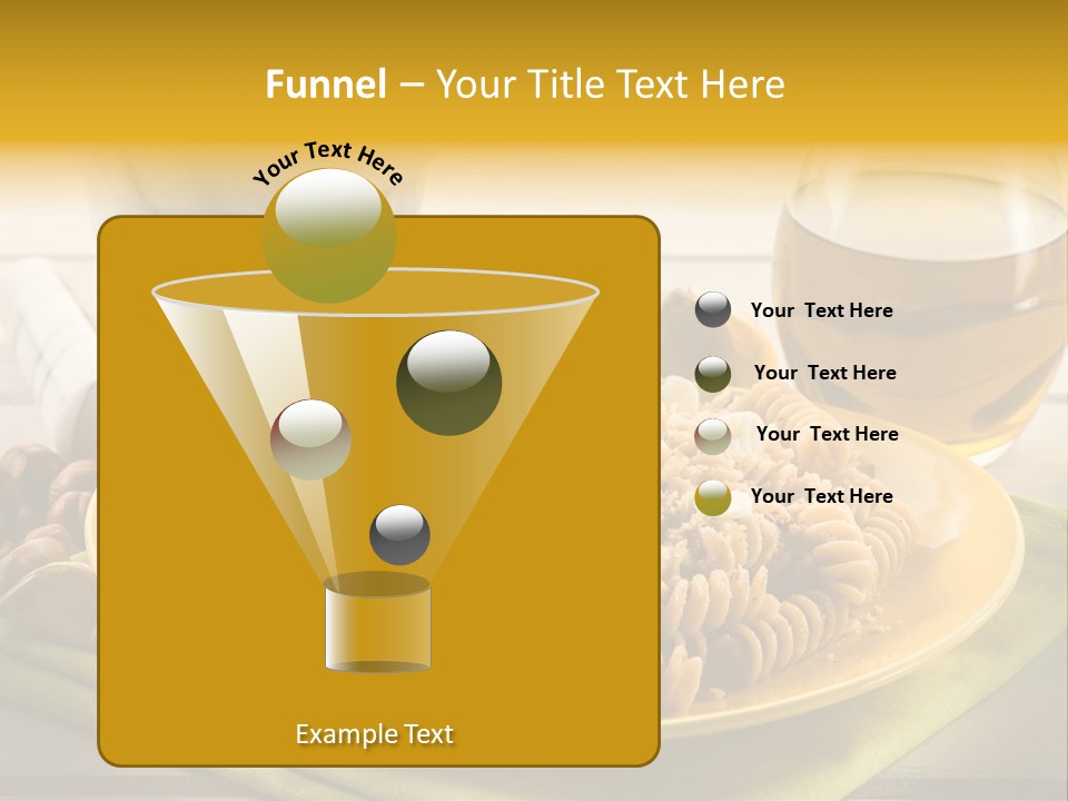 Gourmet Course Cuisine PowerPoint Template