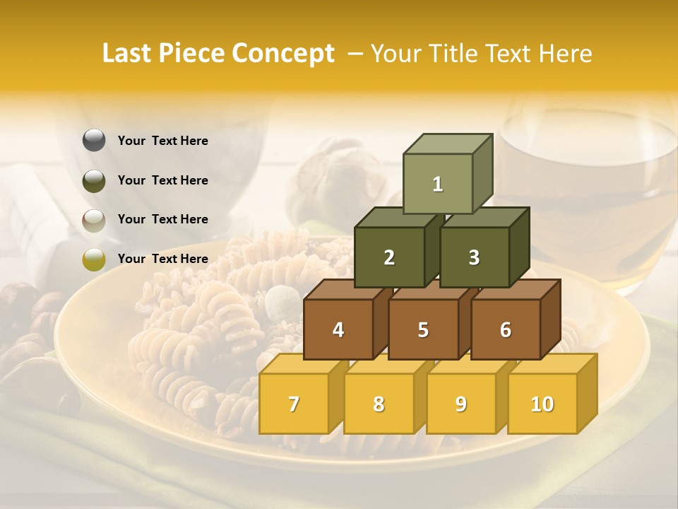 Gourmet Course Cuisine PowerPoint Template