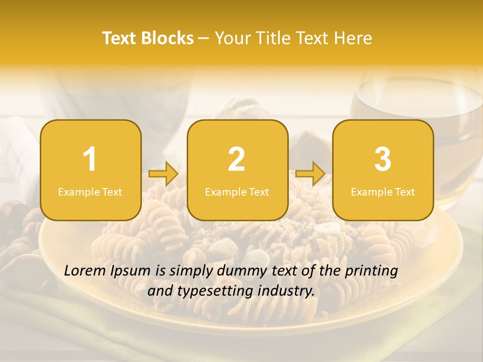 Gourmet Course Cuisine PowerPoint Template