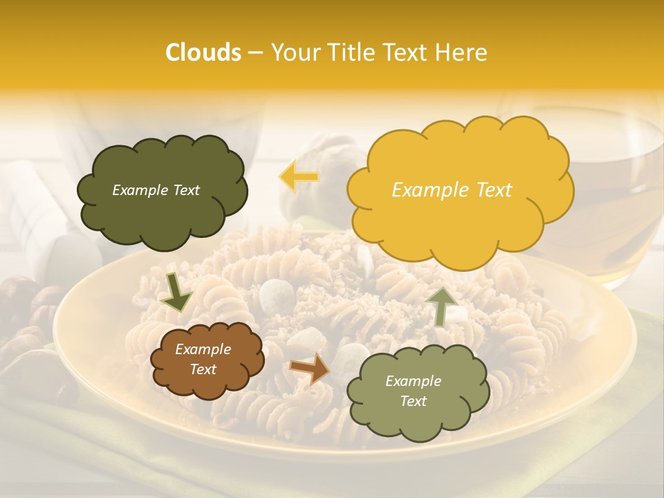 Gourmet Course Cuisine PowerPoint Template