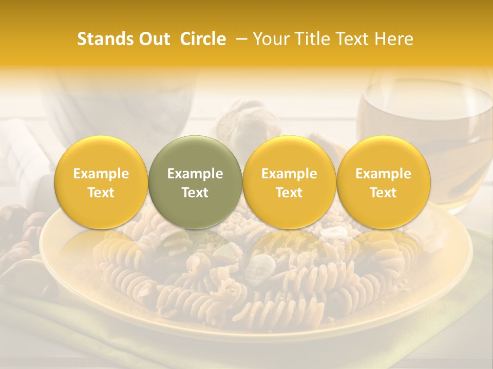 Gourmet Course Cuisine PowerPoint Template