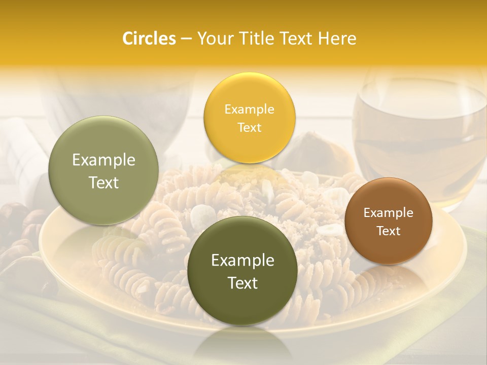 Gourmet Course Cuisine PowerPoint Template