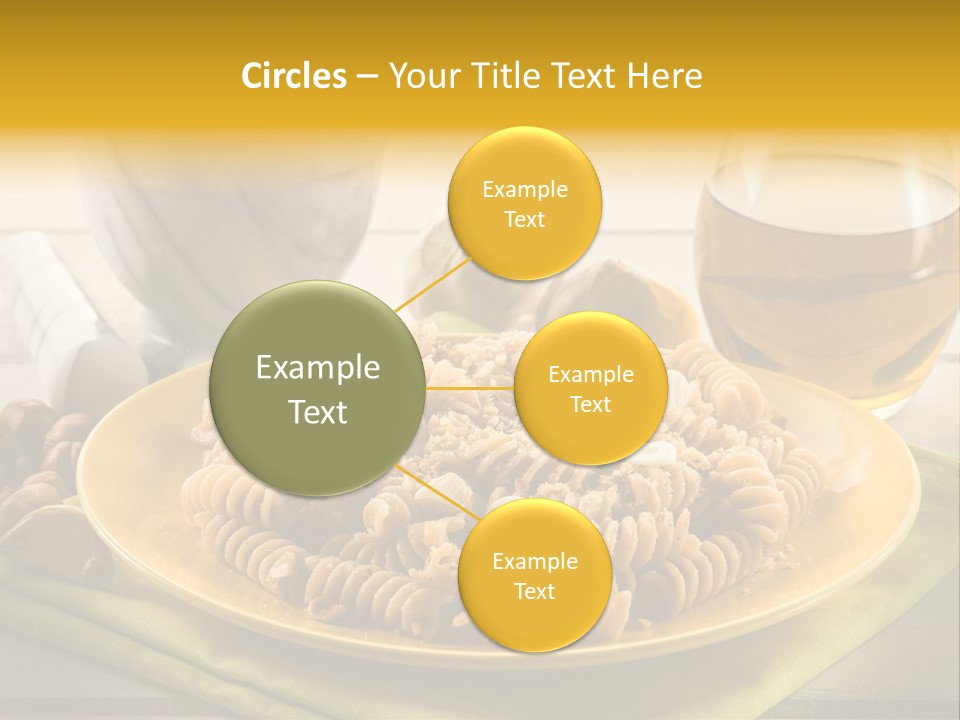 Gourmet Course Cuisine PowerPoint Template