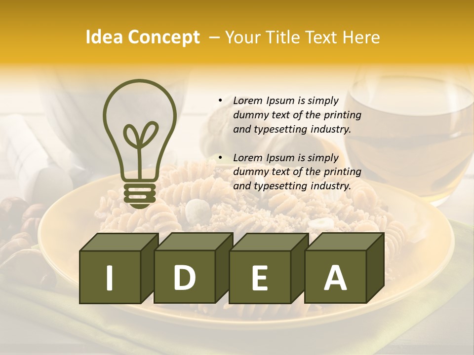 Gourmet Course Cuisine PowerPoint Template