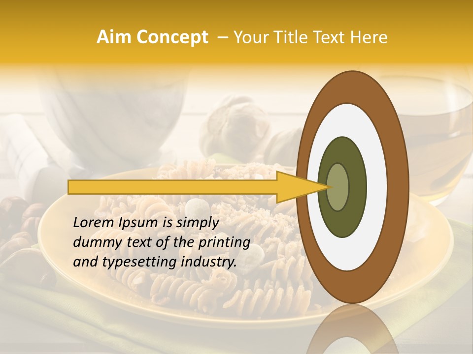 Gourmet Course Cuisine PowerPoint Template