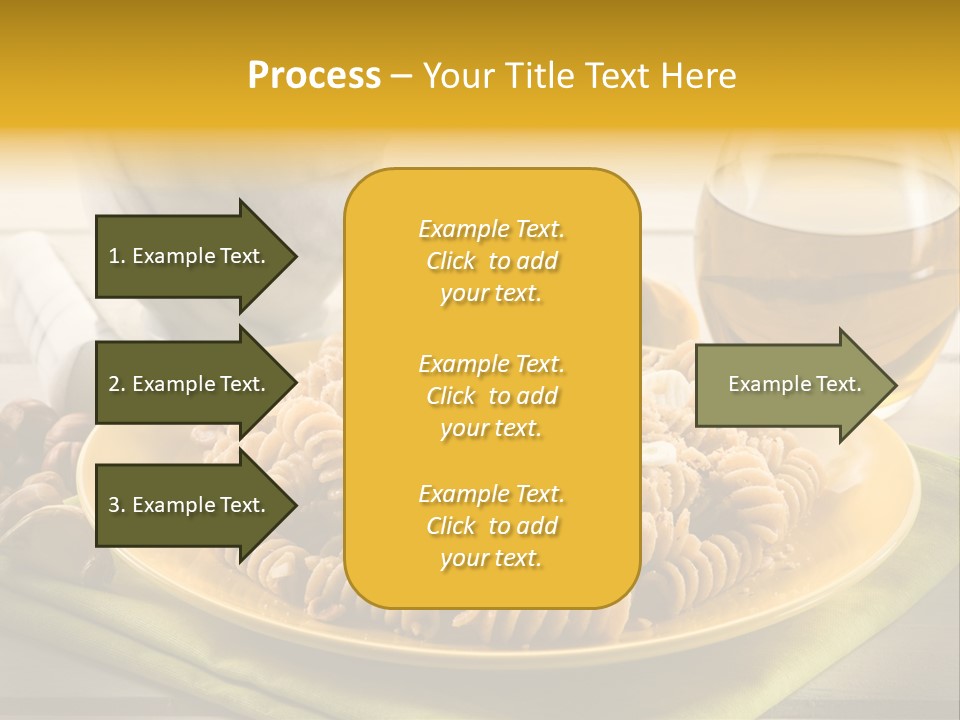 Gourmet Course Cuisine PowerPoint Template
