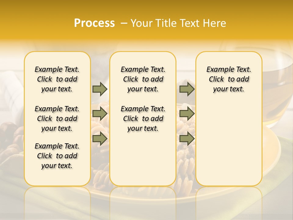 Gourmet Course Cuisine PowerPoint Template