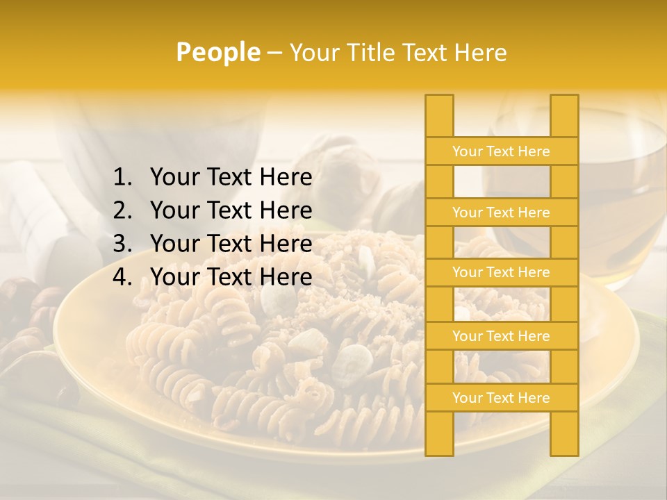 Gourmet Course Cuisine PowerPoint Template