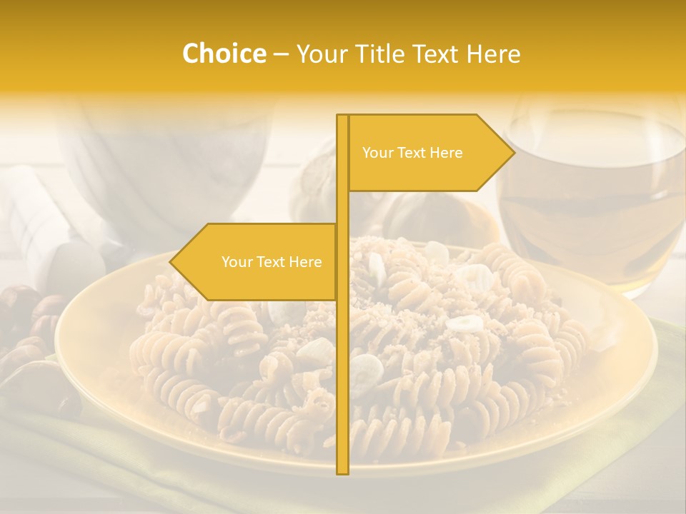 Gourmet Course Cuisine PowerPoint Template