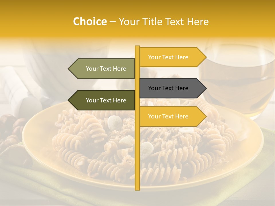 Gourmet Course Cuisine PowerPoint Template