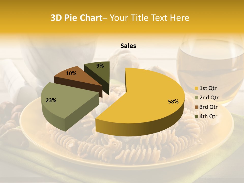 Gourmet Course Cuisine PowerPoint Template