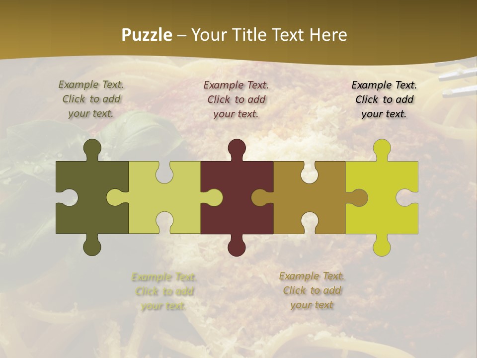 Sugo Italiana Pomodoro PowerPoint Template