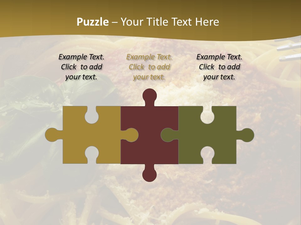 Sugo Italiana Pomodoro PowerPoint Template