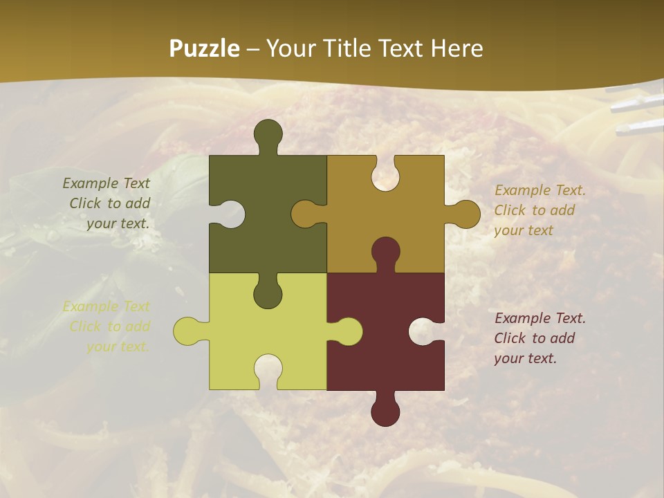 Sugo Italiana Pomodoro PowerPoint Template