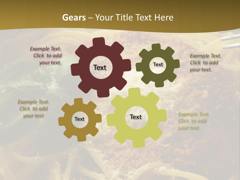 Sugo Italiana Pomodoro PowerPoint Template