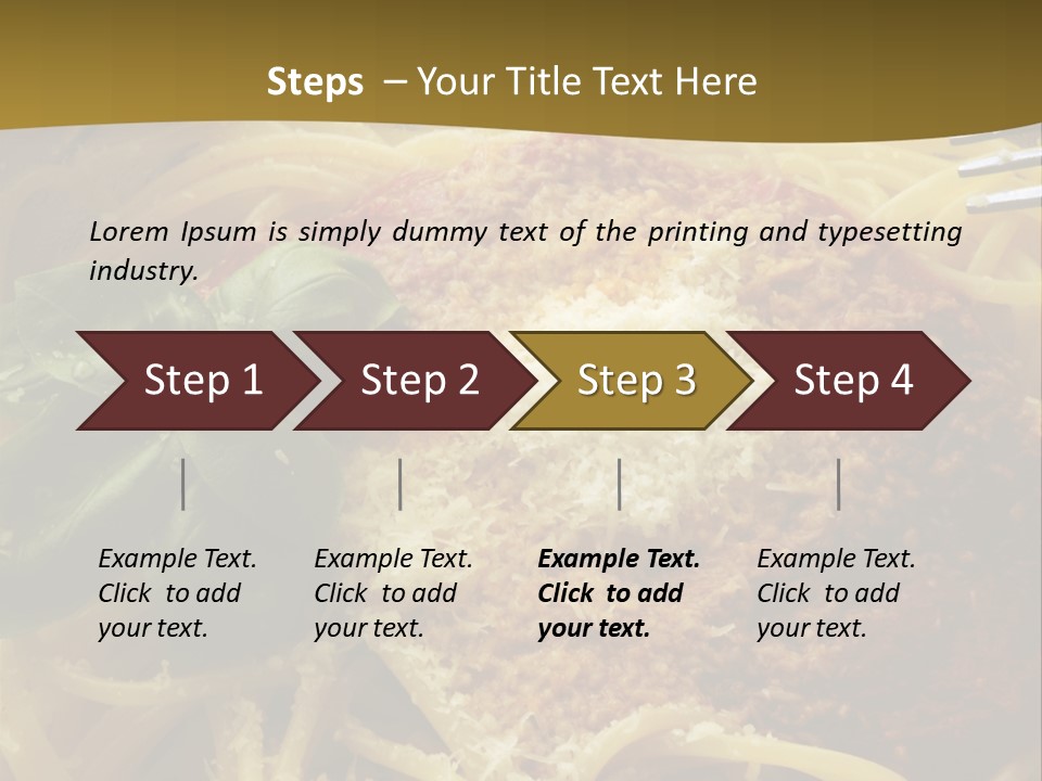 Sugo Italiana Pomodoro PowerPoint Template