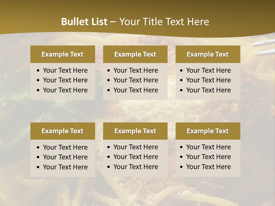 Sugo Italiana Pomodoro PowerPoint Template