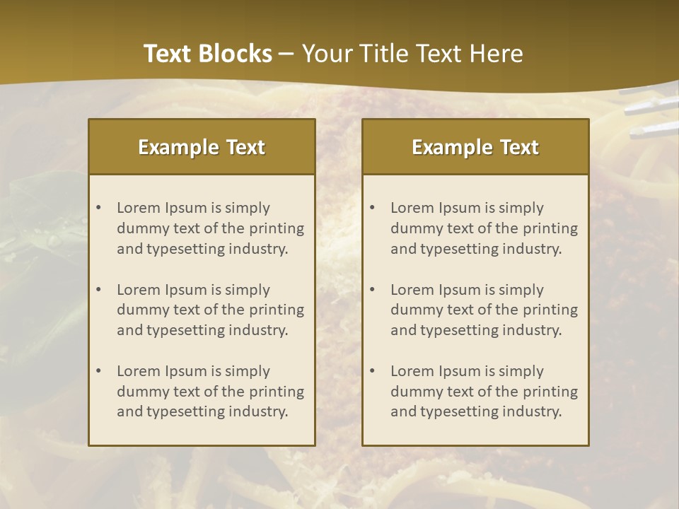 Sugo Italiana Pomodoro PowerPoint Template