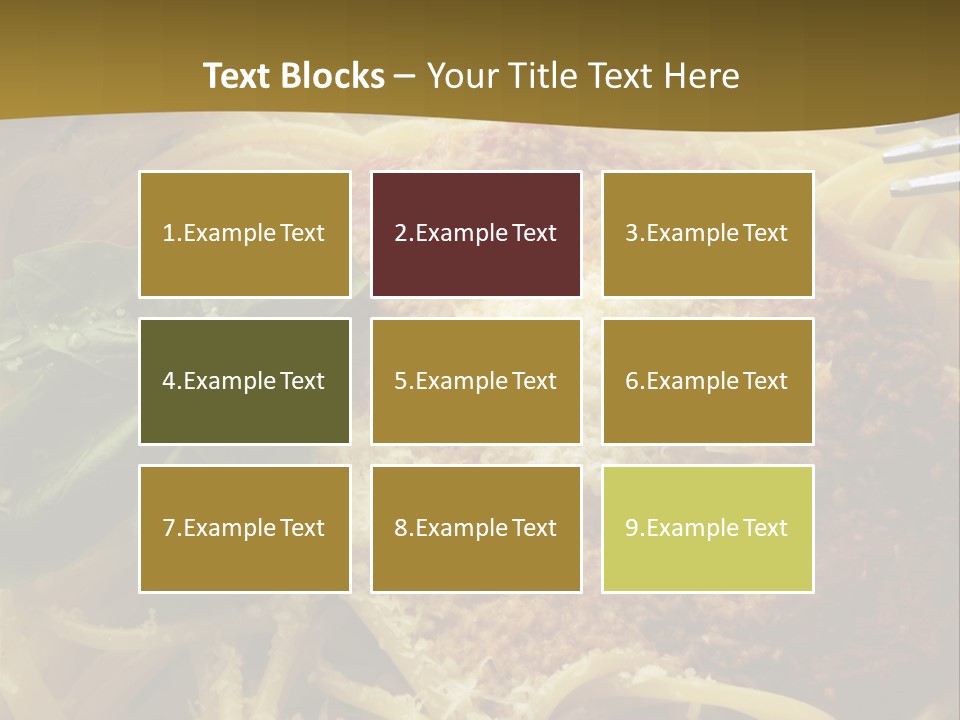 Sugo Italiana Pomodoro PowerPoint Template