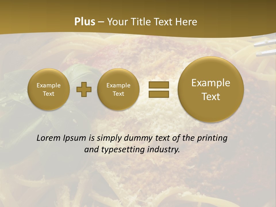 Sugo Italiana Pomodoro PowerPoint Template