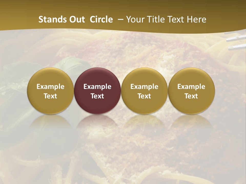 Sugo Italiana Pomodoro PowerPoint Template