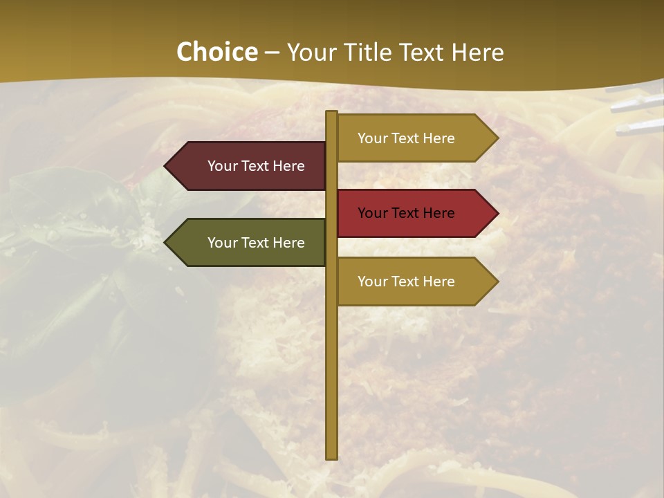 Sugo Italiana Pomodoro PowerPoint Template