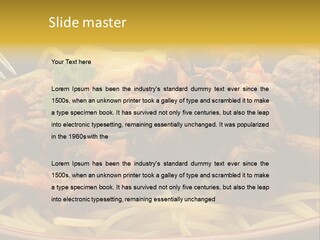 Mushroom Pasta Italy PowerPoint Template