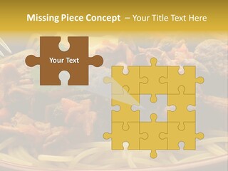 Mushroom Pasta Italy PowerPoint Template