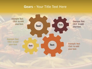 Mushroom Pasta Italy PowerPoint Template