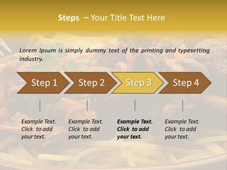 Mushroom Pasta Italy PowerPoint Template