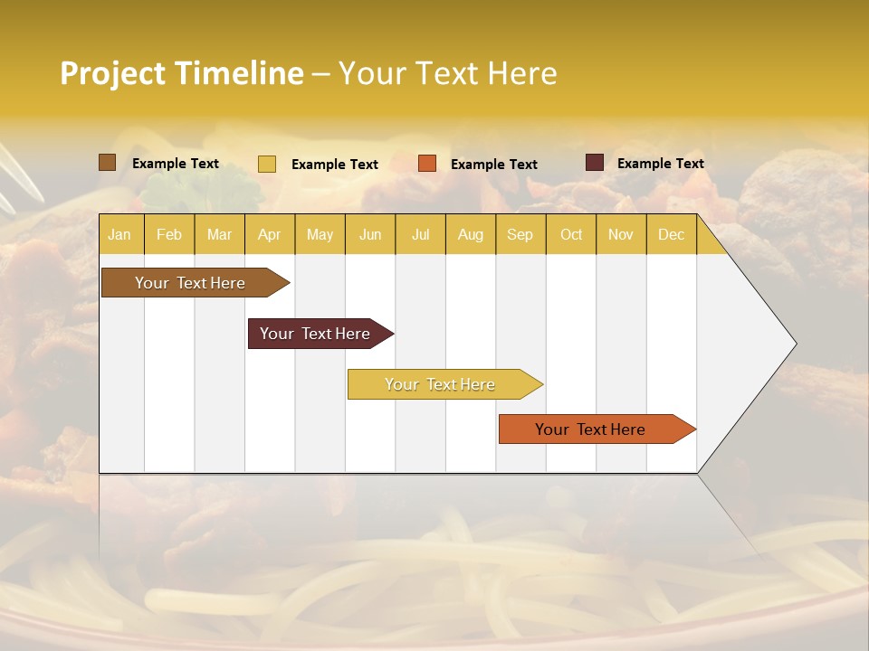 Mushroom Pasta Italy PowerPoint Template