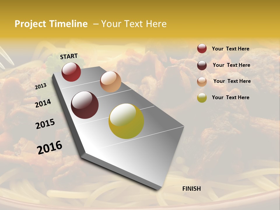 Mushroom Pasta Italy PowerPoint Template