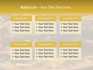 Mushroom Pasta Italy PowerPoint Template