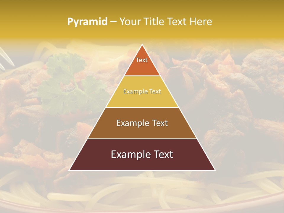 Mushroom Pasta Italy PowerPoint Template