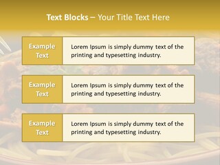 Mushroom Pasta Italy PowerPoint Template