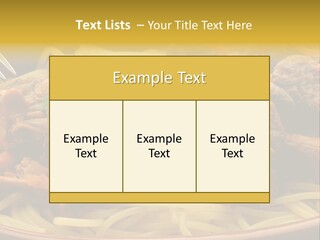 Mushroom Pasta Italy PowerPoint Template