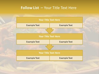 Mushroom Pasta Italy PowerPoint Template